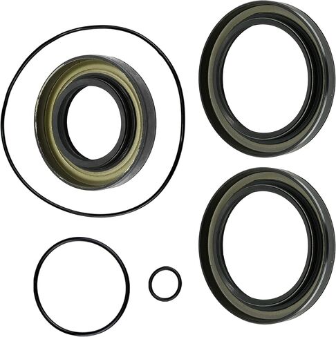 Caltric Rear Differential Seal and O Ring Kit Compatible with Yamaha Rhino 450 2006 2007 2008 2009 in Saudi Arabia