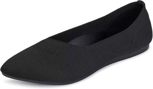 Frank Mully Women's Wide Width Flat Shoes, Comfortable Pointed Toe Flats for Wide Feet in Saudi Arabia