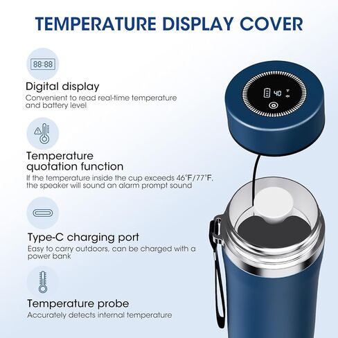 Viowey 48H Insulin Cooler Travel Case TSA Approved, USB Charger Diabetic Care Medication Cooler, Portable Medicine Bottle Car Refrigerator for Cooling, Diabetic Care Organizers & Travel Kits in Kuwait