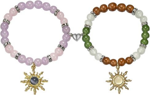Rapunzel Sun Necklace for Women Purple Tangled Necklace Gold Sun Choker Healing Crystal Jewelry for Movie Fans in Kuwait