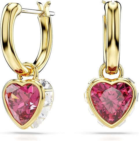 Swarovski Stilla 5684760 red heart earrings in Saudi Arabia