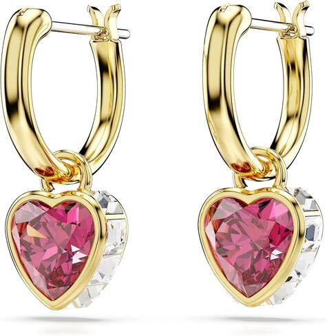 Swarovski Stilla 5684760 red heart earrings in Saudi Arabia