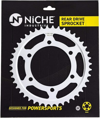 NICHE 530 Pitch 43 Tooth Rear Drive Sprocket for 1998-2003 Yamaha YZF-R1 YZF-R7 in Saudi Arabia
