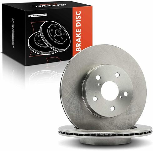 A-Premium 11.88 inch (301.7mm) Front Vented Disc Brake Rotors Compatible with Select Toyota Models - RAV4 1996-2003, 2-PC Set in Saudi Arabia