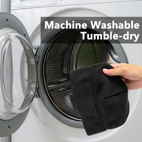 American Fleece Watch Cap, American Flag Tactical Beanie for Boys Men's Warm Winter Hat Beanie in Kuwait