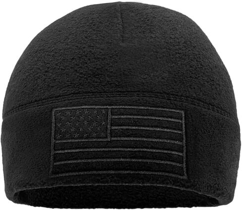 American Fleece Watch Cap, American Flag Tactical Beanie for Boys Men's Warm Winter Hat Beanie in Kuwait