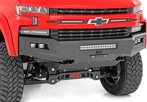Rough Country Front High Clearance LED Bumper for 19-22 Silverado 1500-10757A in Saudi Arabia
