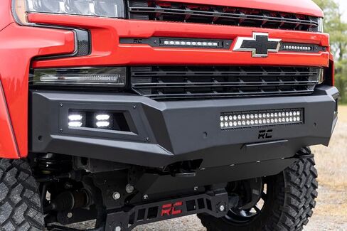 Rough Country Front High Clearance LED Bumper for 19-22 Silverado 1500-10757A in Saudi Arabia