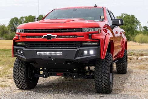 Rough Country Front High Clearance LED Bumper for 19-22 Silverado 1500-10757A in Saudi Arabia