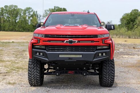 Rough Country Front High Clearance LED Bumper for 19-22 Silverado 1500-10757A in Saudi Arabia