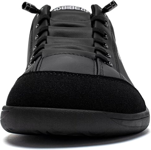 HOBIBEAR Leather Barefoot Shoes Lightweight Wide Toe Box Zero Drop Slip-on Shoes for Men in Saudi Arabia