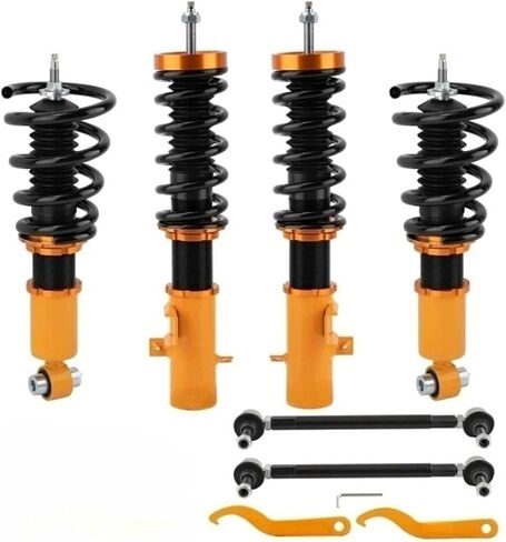 Coilover Lowering Kit Adjustable Damper Compatible with Camaro Coupe 10-15 Coilover Suspension Spring Shocks Kit in Saudi Arabia