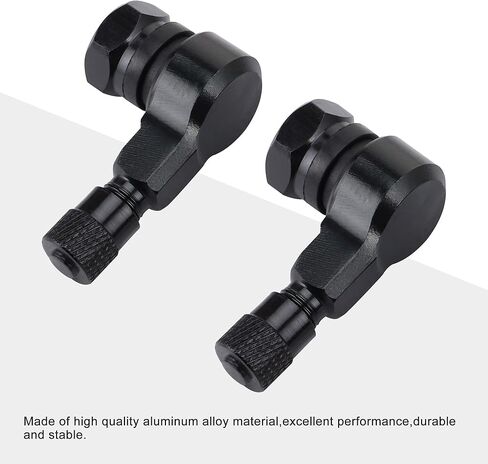 GOOFIT 1 زوج دراجة نارية CNC 90 درجة الألومنيوم الإطارات صمام ينبع 11.3 مللي متر/10 مللي متر حافة عجلة لايحتاج زاوية الهواء الجذعية استبدال للدراجات النارية in Saudi Arabia