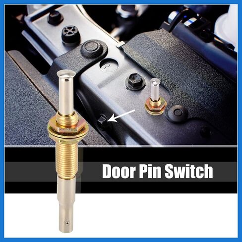 Adjustable Door Pin Switch Car Engine Trunk Waterproof and Rustproof Universal Gold Tone Auto Accessories in Saudi Arabia