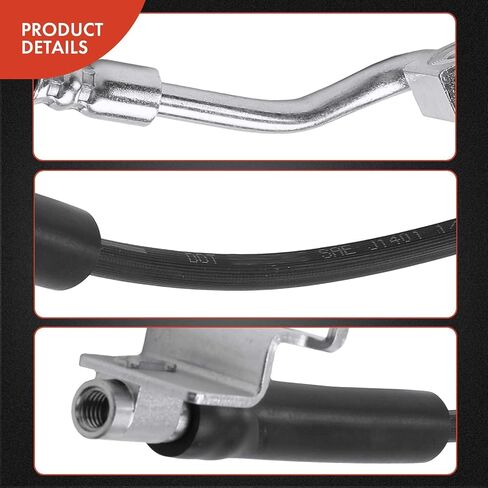 A-Premium Front Driver Brake Hydraulic Hose Compatible with Select Ford Models - For Mustang 2015 2016 2017 2018 2019 2020 2021 - Replace# FR3Z2078K in Saudi Arabia