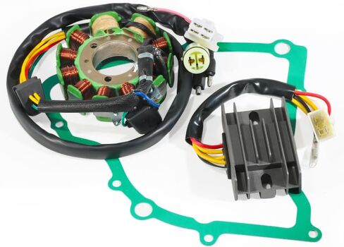Stator Coil, Regulator Rectifier, Gasket Set Compatible with for Suzuki LT230E QuadRunner 230 1987-1993 for Suzuki LTF230 LTF230G 1986, for Suzuki LT230GE 1985-1986 Stator Assy: OEM:32101-18A00 in Saudi Arabia