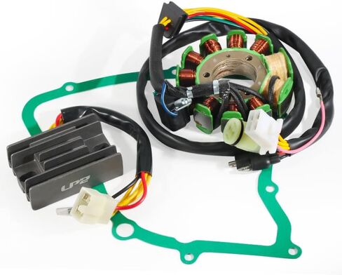 Stator Coil, Regulator Rectifier, Gasket Set Compatible with for Suzuki LT230E QuadRunner 230 1987-1993 for Suzuki LTF230 LTF230G 1986, for Suzuki LT230GE 1985-1986 Stator Assy: OEM:32101-18A00 in Saudi Arabia
