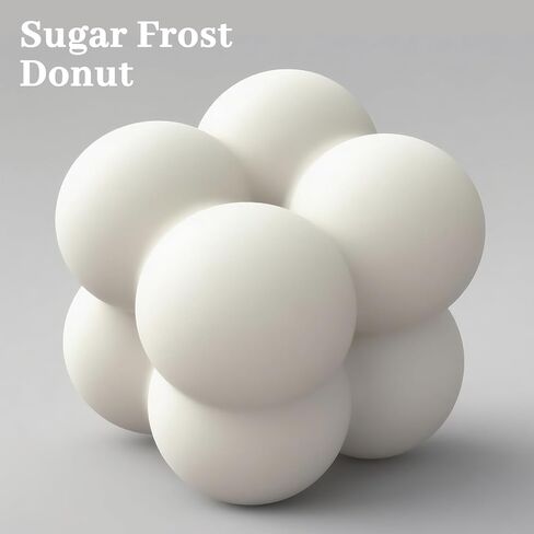 Soy Wax Melts for Wax Warmers, Home Fragrance Candle Wax Melts Set with Strawberry Scents, Wax Cubes Kit Strong Scent Stress Relief & Aromatherapy (Sugar Frost Donut) in Saudi Arabia