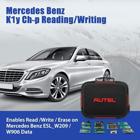 Autel MaxiIM IMKPA KIT - 12Pcs Expanded Fo-b Programming Chips w/Case, Work with XP400 PRO + Autel IM608 PRO II IM608S II IM608 PRO IM608 II IM508S IM508, Advanced for Benz/BWM/VW/Audi in Saudi Arabia