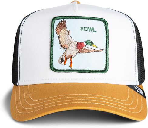 Goorin The Fowl Duck Trucker Hat, Snow, Adult One Size, Unisex in Saudi Arabia