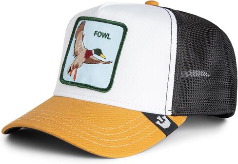 Goorin The Fowl Duck Trucker Hat, Snow, Adult One Size, Unisex in Saudi Arabia