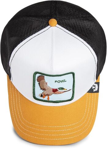 Goorin The Fowl Duck Trucker Hat, Snow, Adult One Size, Unisex in Saudi Arabia