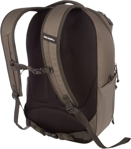Eddie Bauer Robson Backpack 30L | Everyday Carry | Work | Travel | Commuter | Padded Laptop Sleeve | Stretch Bottle Pockets | Lightweight | Durable - Dark Purple in Saudi Arabia