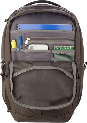 Eddie Bauer Robson Backpack 30L | Everyday Carry | Work | Travel | Commuter | Padded Laptop Sleeve | Stretch Bottle Pockets | Lightweight | Durable - Dark Purple in Saudi Arabia