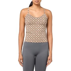 GUESS Women's Eco Peony Logomania Active Top in Saudi Arabia