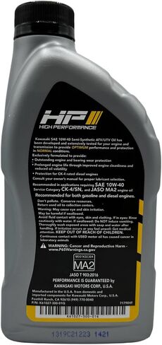 Semi Synthetic Tune-Up Kit compatible with 2020-2023 Kawasaki Teryx KRX 1000 with Air Filter and Spark Plugs in Saudi Arabia