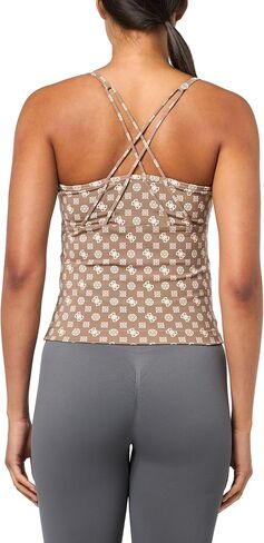 GUESS Women's Eco Peony Logomania Active Top in Saudi Arabia