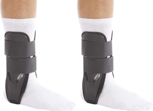 United Ortho US8813F Foam Stirrup Ankle Brace, Large, Black in Saudi Arabia