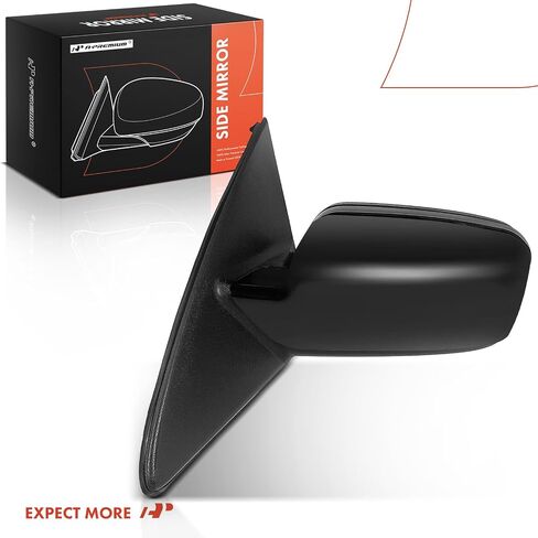 A-Premium Driver Side Power Door Mirror - Compatible with Ford Fusion 2011-2012 - Heated, Non-Folding, Black Smooth Outside Rear View Mirror w/Blind Spot Glass - Replace# BE5Z17683CA in Saudi Arabia