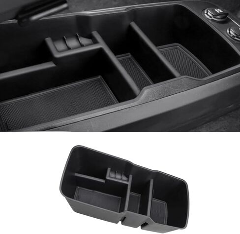 Riloer Center Console Organizer Tray, Compatible with Kia 2021-2024 EV6, Middle Console Armrest Box Secondary Storage in Saudi Arabia