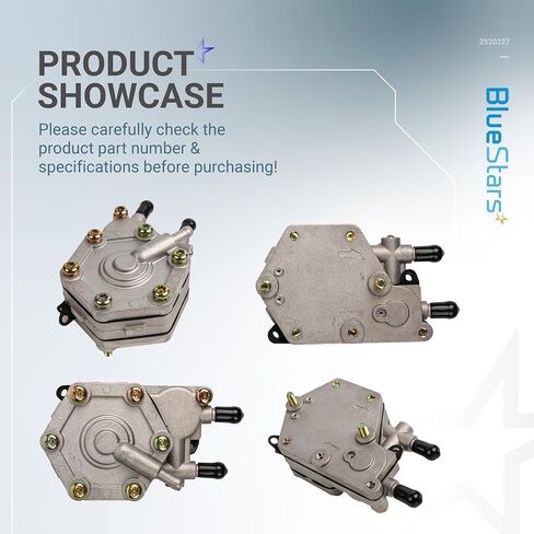 BlueStars 2520227 Fuel Pump - Polaris Sportsman 325 400 500 600 700 Magnum 325 330 500 2X4 4X4 Outlaw 450 500 525 Trail Blazer 330 Trail Boss 330 Scrambler 500 Predator 500 Xpedition 325 425 in Saudi Arabia