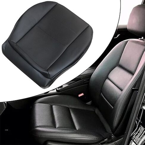 GXARTS Passenger Side Bottom Replacement Leather Seat Cover Black Fit for Mercedes Benz C250 C300 C350 2008-2014 Fit for Mercedes Benz GLK250 GLK280 GLK300 GLK350 2008-2015 in Saudi Arabia