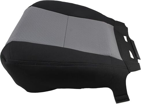 AUTOKAY Driver Bottom Cloth Seat Cover Gray Fits for Chevy Silverado 1500 2500HD 3500HD 2007-2014 in Saudi Arabia