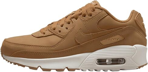 Nike Air Max 90 Big Kids' Shoes (HF6358-200, Flax/Sail/Flax) Size 7 in Saudi Arabia
