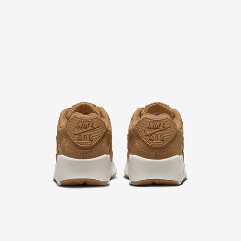 Nike Air Max 90 Big Kids' Shoes (HF6358-200, Flax/Sail/Flax) Size 7 in Saudi Arabia
