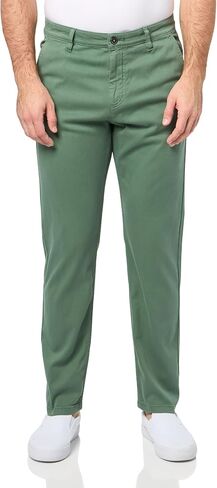 BOSS Techno Twill Tapered Chino Trousers,Spinach Green,3232 in Saudi Arabia