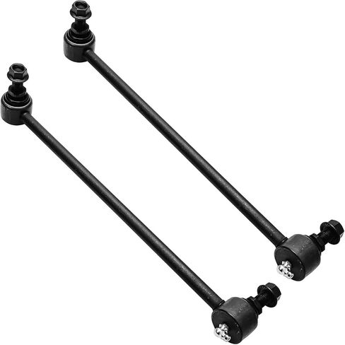 Detroit Axle - 2 Front Sway Bars for VW Jetta Beetle Eos Golf Passat Rabbit Audi A3 TT Quattro Stabilizer Sway Bar End Links Replacement in Saudi Arabia