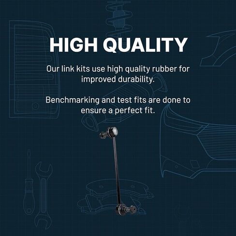 Garage-Pro Set of 2 Sway Bar Links Stabilizer Bar Links Replacement for Jeep Grand Cherokee 05-10 Commander 06-10 Rear Replaces # 52089486AE in Saudi Arabia