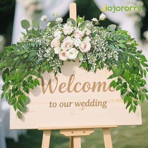 Artificial Italian Ruscus Greenery Stems, Faux Green Leaf Garland Branches Hanging Greenery Spray for Wedding Bouquet,Arch,Table Centerpieces， Balloon Arch and Home Decor (24) in Saudi Arabia