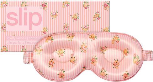 Slip Pure Silk Beauty Sleepover Set: Includes Hazel Contour Mask for Delicate Lashes, Black Large Scrunchie & White Skinny Scrunchie (Limited Edition) in Kuwait