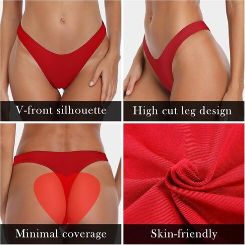 Women's High Cut Thong Bikini Bottom in Saudi Arabia