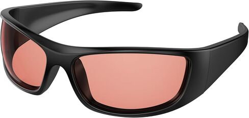 نظارات بلوموك 99% لحجب الضوء الأزرق، نظارات النوم/الألعاب الليلية، ملفوفة بالكامل حول عينيك دون تسرب للأضواء الزرقاء in Kuwait