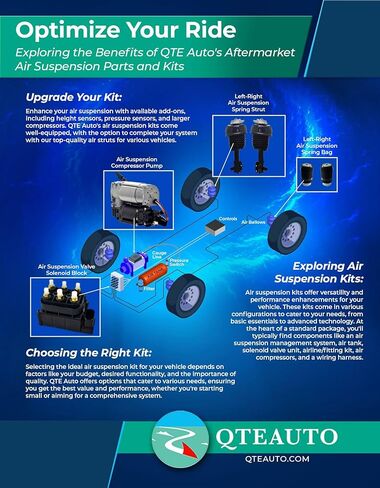 PM Auto Pair of 2 Rear Left-Right Air Suspension Spring Bag For 2012-2018 Mercedes-Benz CLS550 W/Airmatic in Saudi Arabia