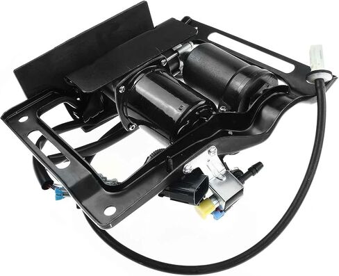 A-Premium Air Suspension Compressor with Bracket Compatible with Buick Rendezvous 2003-2007, V6 3.4L 3.5L 3.6L, Petrol, Replace# 88957250 in Saudi Arabia