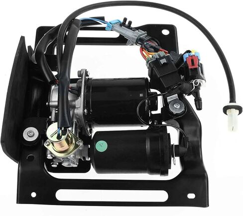 A-Premium Air Suspension Compressor with Bracket Compatible with Buick Rendezvous 2003-2007, V6 3.4L 3.5L 3.6L, Petrol, Replace# 88957250 in Saudi Arabia