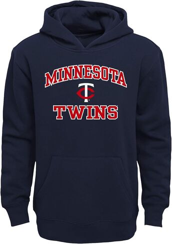 Outerstuff MLB Kids Youth 8-20 Official City Headline Arch Logo الصوف المبطن كنزة قطيفة البلوز in Kuwait